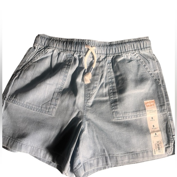 Jumping Beans Other - Jumping Beans Girls' Pull-On Utility Shorts - Size 8 - Blue - NWT